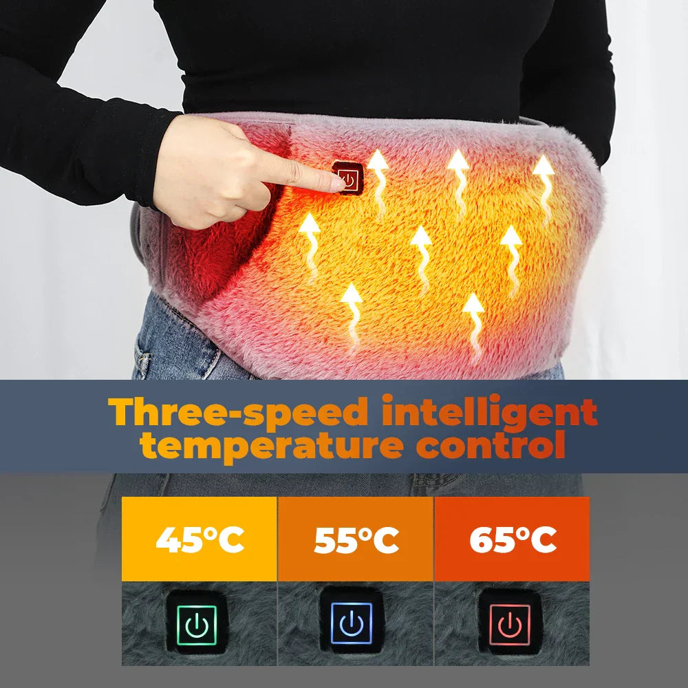 3-Level Electric Graphene Heating Pad Grey-3