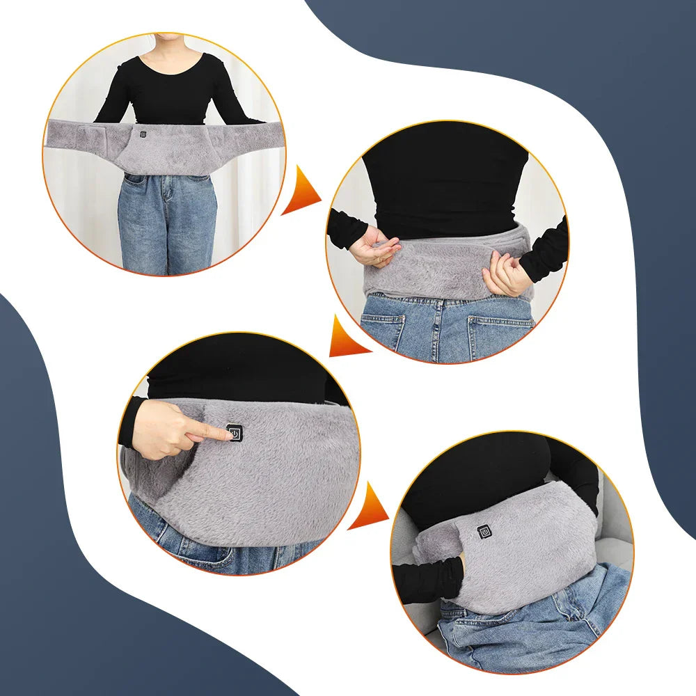 3-Level Electric Graphene Heating Pad Grey-4