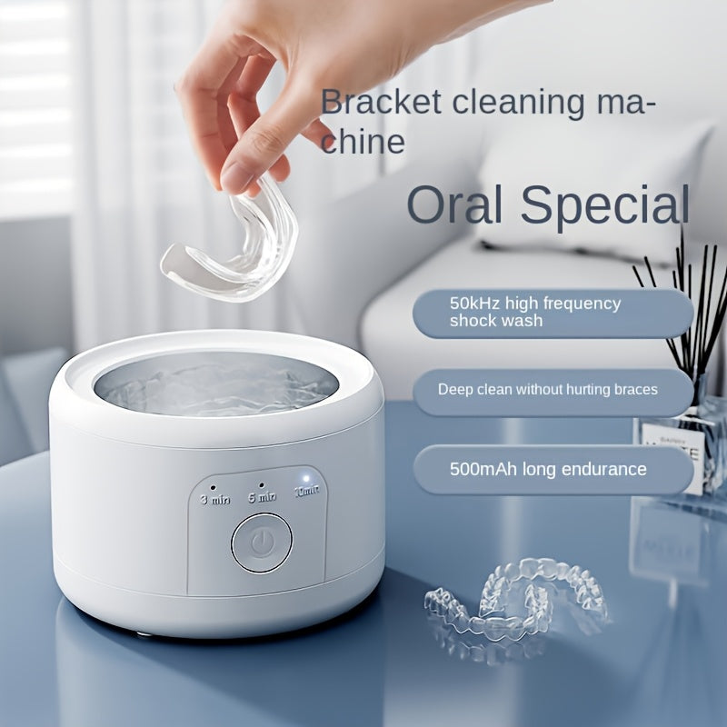 Portable Ultrasonic Denture Cleaner & Retainer Washer-1