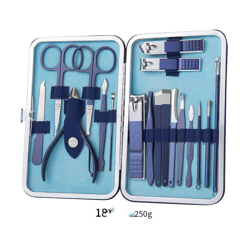 Professional Nail Clippers Set with Stainless Steel Grooming Tools