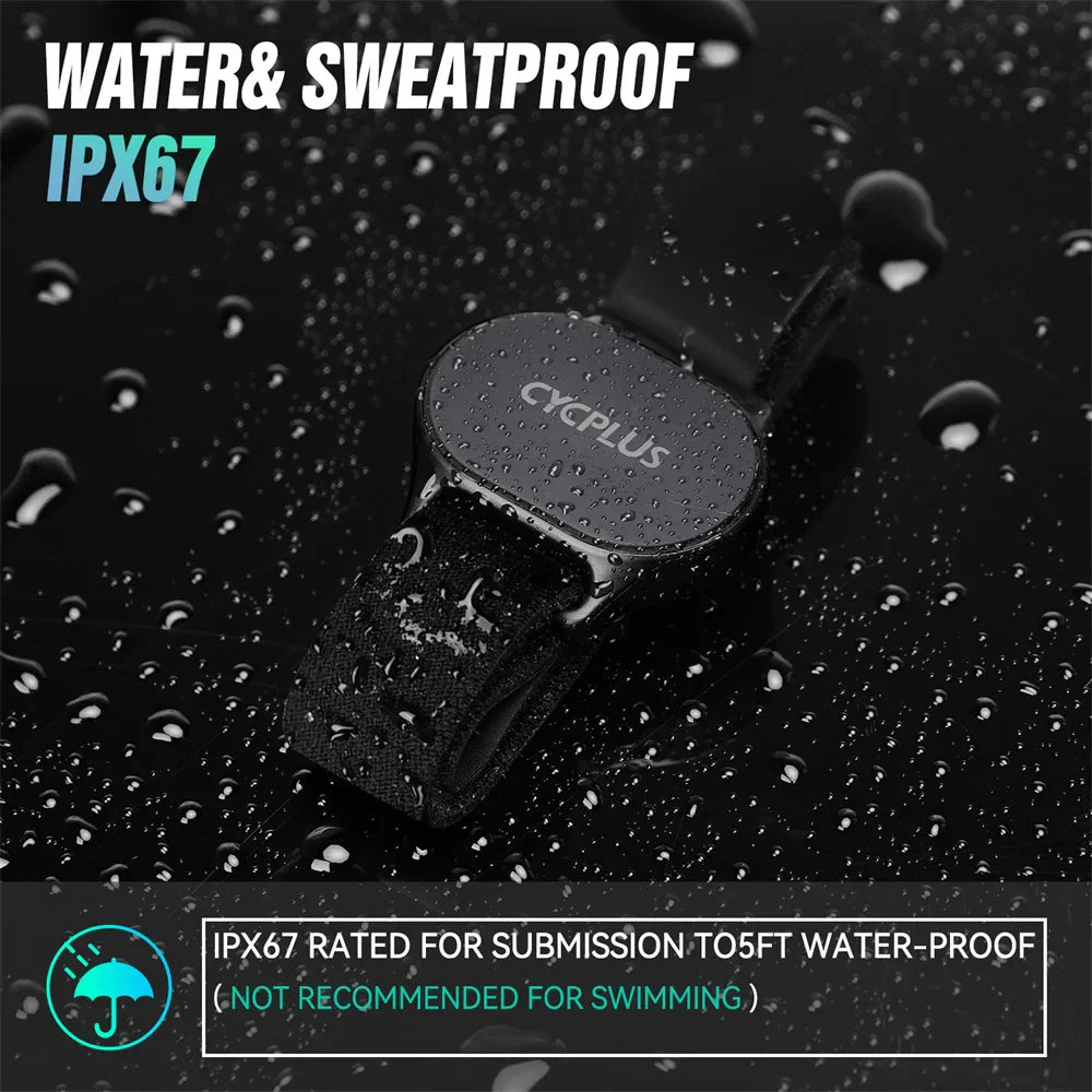 Heart Rate Monitor Armband Bluetooth 5.1 ANT Fitness Sensor Black-1