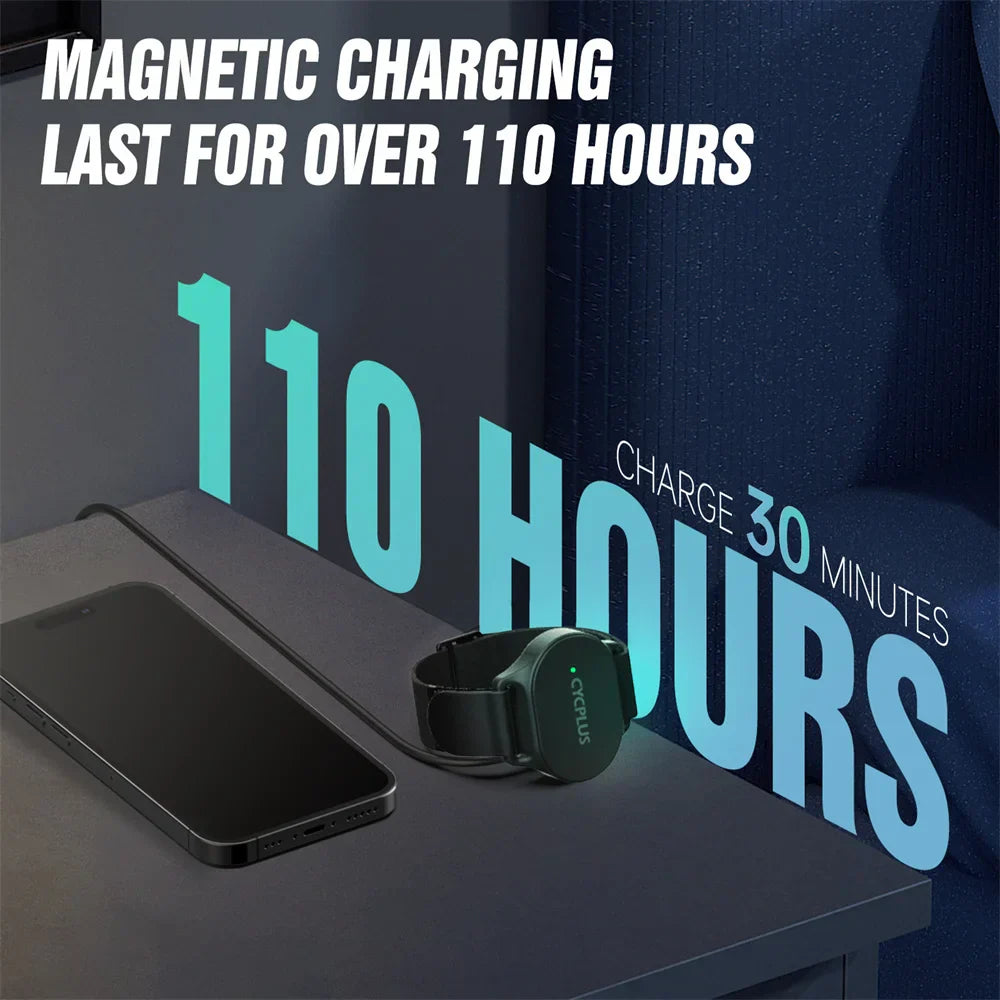 Heart Rate Monitor Armband Bluetooth 5.1 ANT Fitness Sensor Black-4