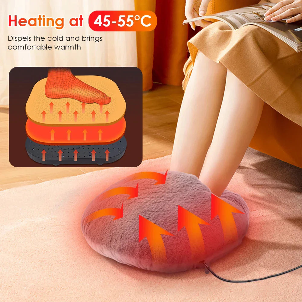 Heated USB Foot Warmer Pad for Winter Use-1