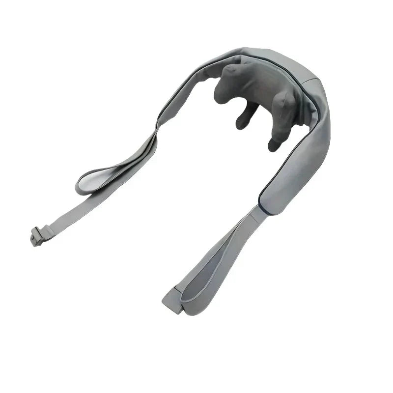 Smart Cervical Neck Massager with heat and adaptive technology. USB rechargeable, portable, and ergonomic for deep tissue neck and shoulder relaxation anywhere.