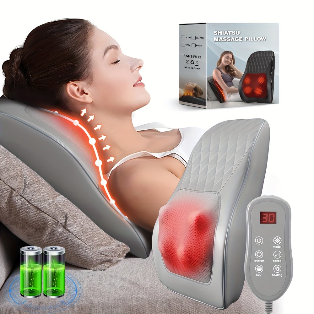 Back & Neck Rechargeable Massager with Heat-4