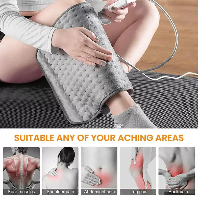 Electric Heat Pad – Rapid Relief for Back Pain and Muscle Stiffness