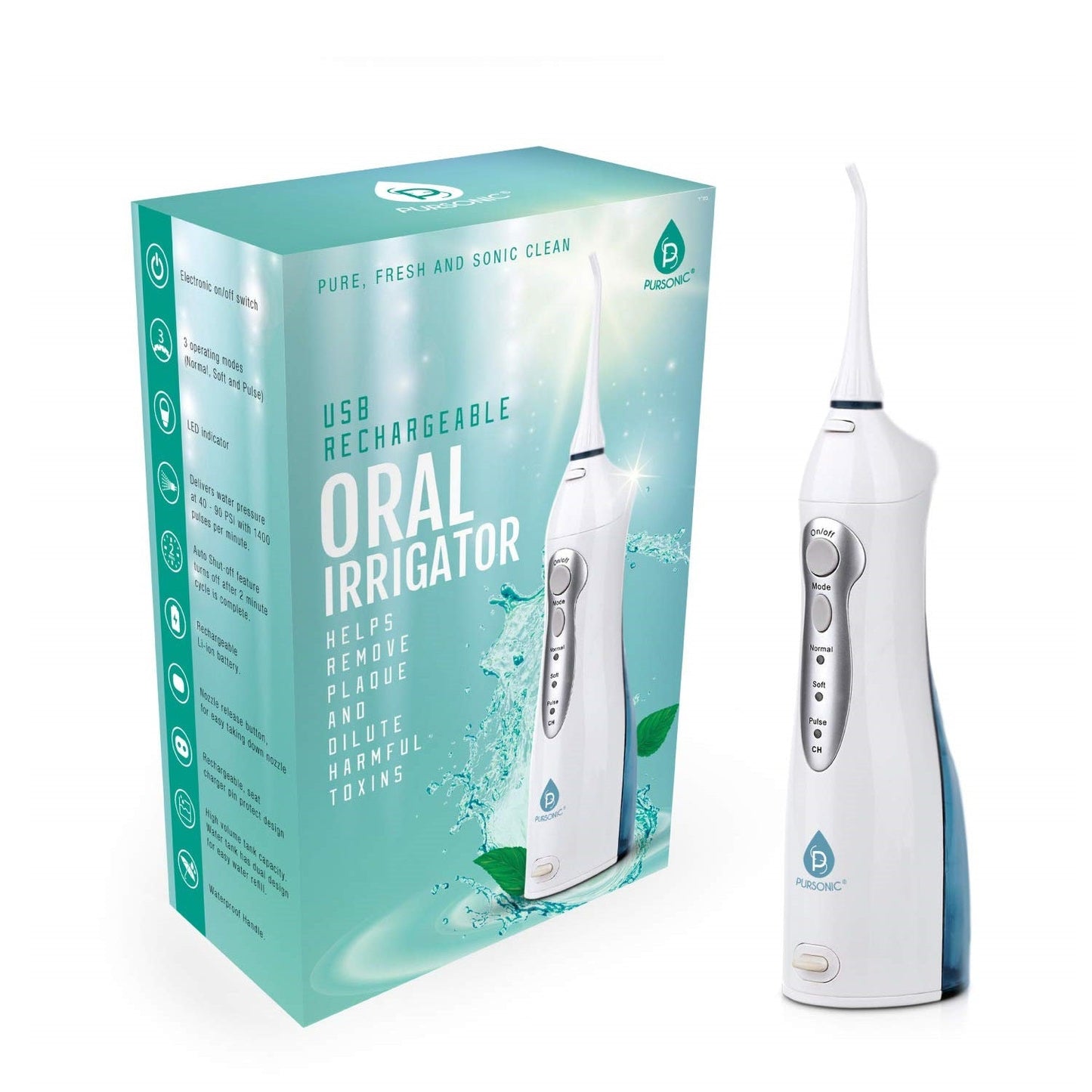 Oral Irrigator Water Flosser with 3 Modes