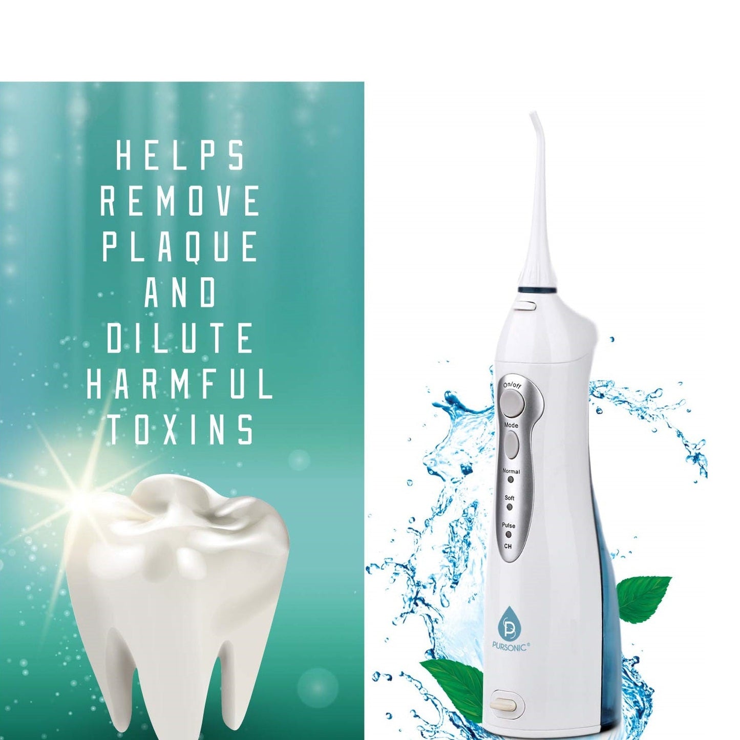 Oral Irrigator Water Flosser with 3 Modes