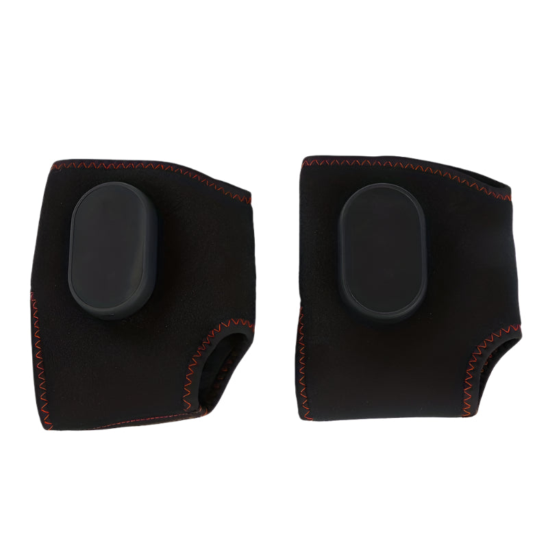 Heated Ankle Massager Pair with 3 Vibration Modes-0