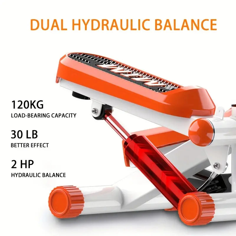 Mini Stepping Machine with Balance Training Pedal and Pull Rope-3