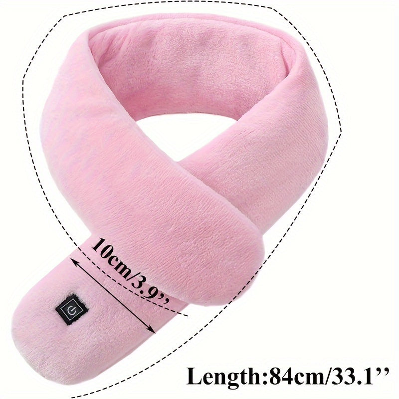 Heated Scarf with 3 Heat Levels and Safety Control