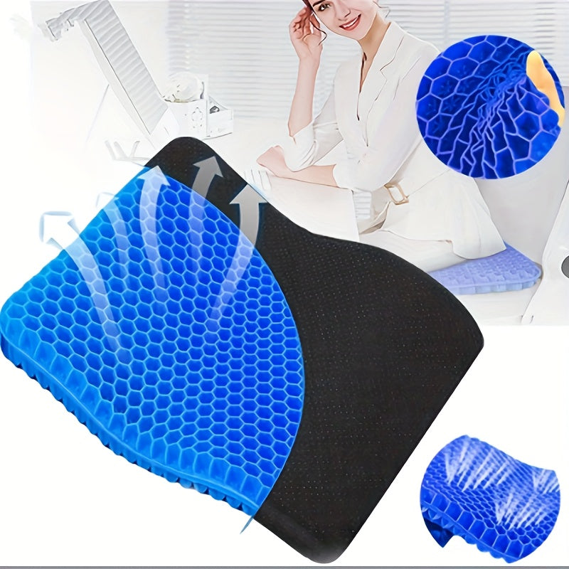 Ultra-Comfort Gel Seat Cushion for Office & Car-4