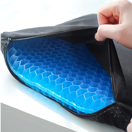 Ultra-Comfort Gel Seat Cushion for Office & Car-2