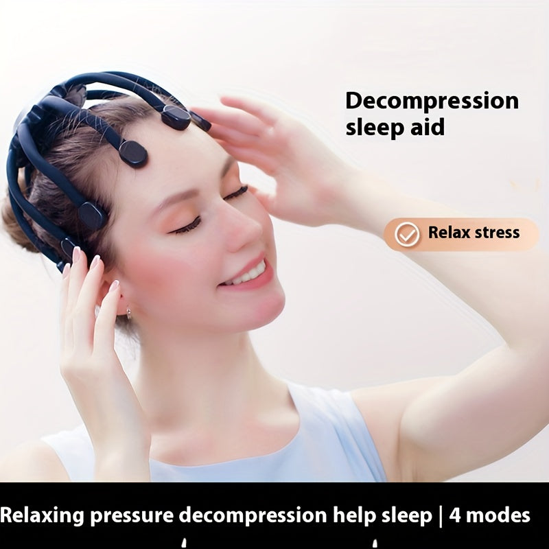 Head and Scalp Massager – Deep Tissue Multi-Claw Kneading