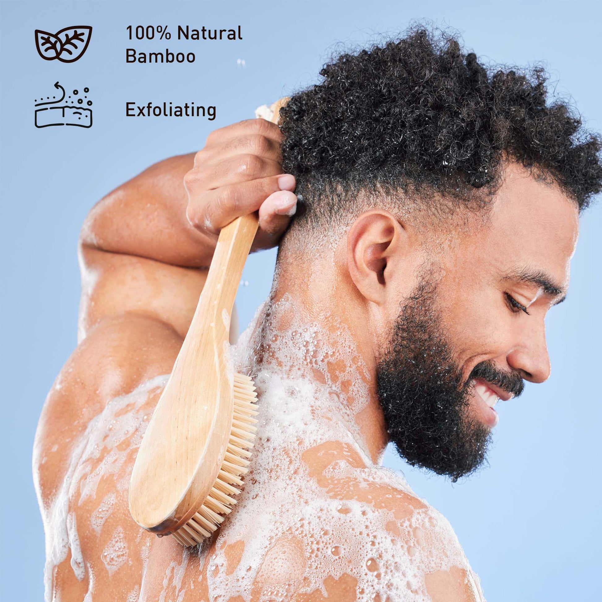 Pursonic Aromatherapy Bath Bombs & Bamboo Spa Brush Bundle – Relax, Refresh & Rejuvenate Naturally-1