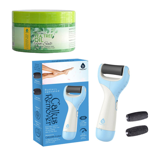 Tea Tree Oil Foot Soak and Pedi Perfect Callus Remover