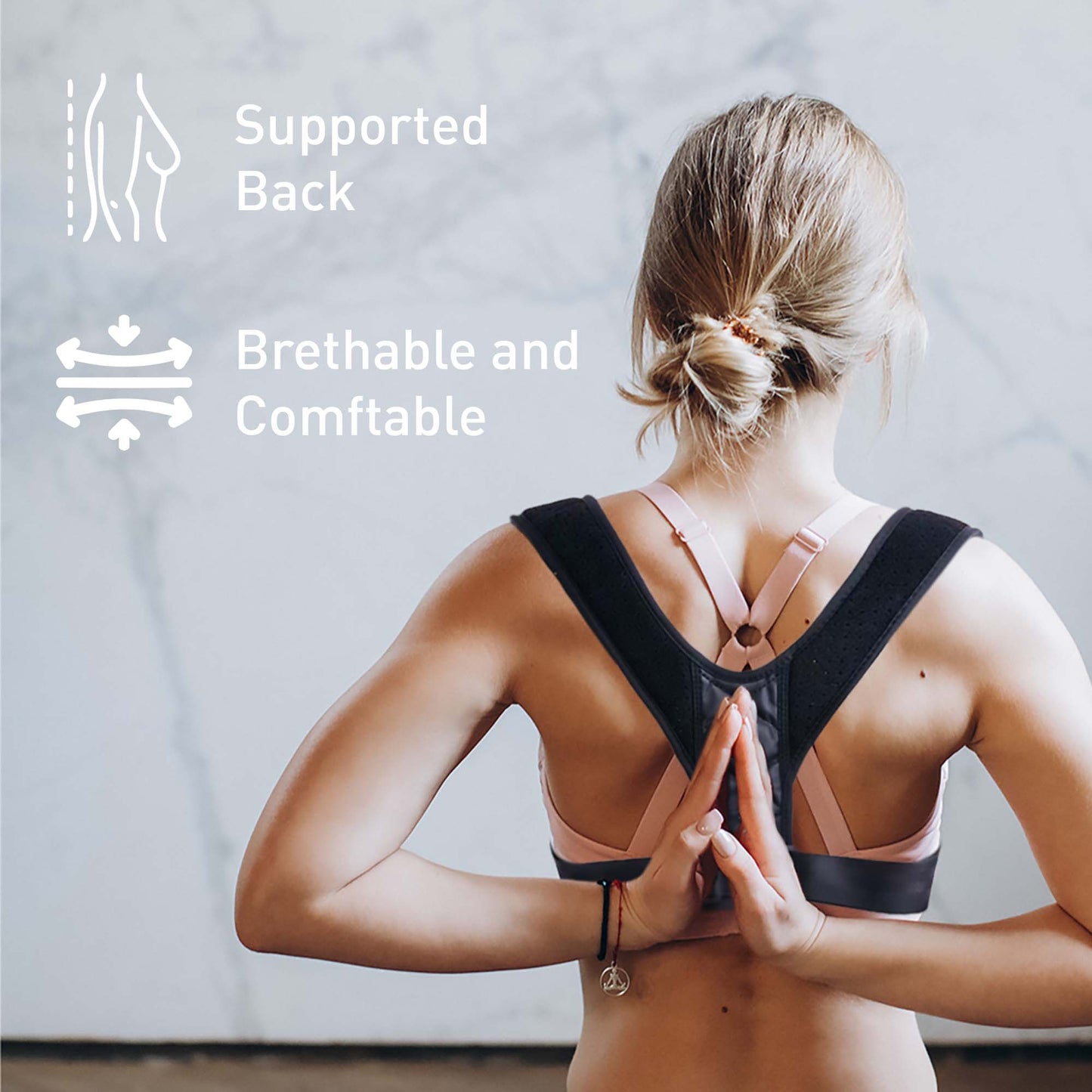 Pursonic Shiatsu Heating Neck & Back Massager + Adjustable Posture Corrector Bundle – Deep Tissue Massage & Spine Alignment Support-2