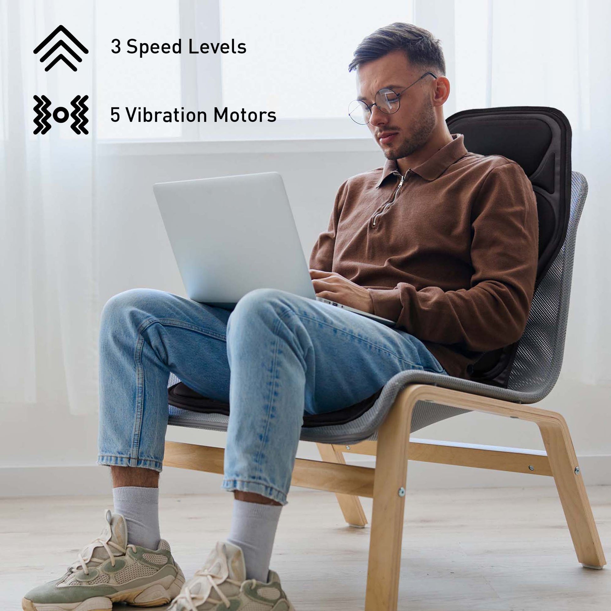 Heated Vibration Chair Cushion