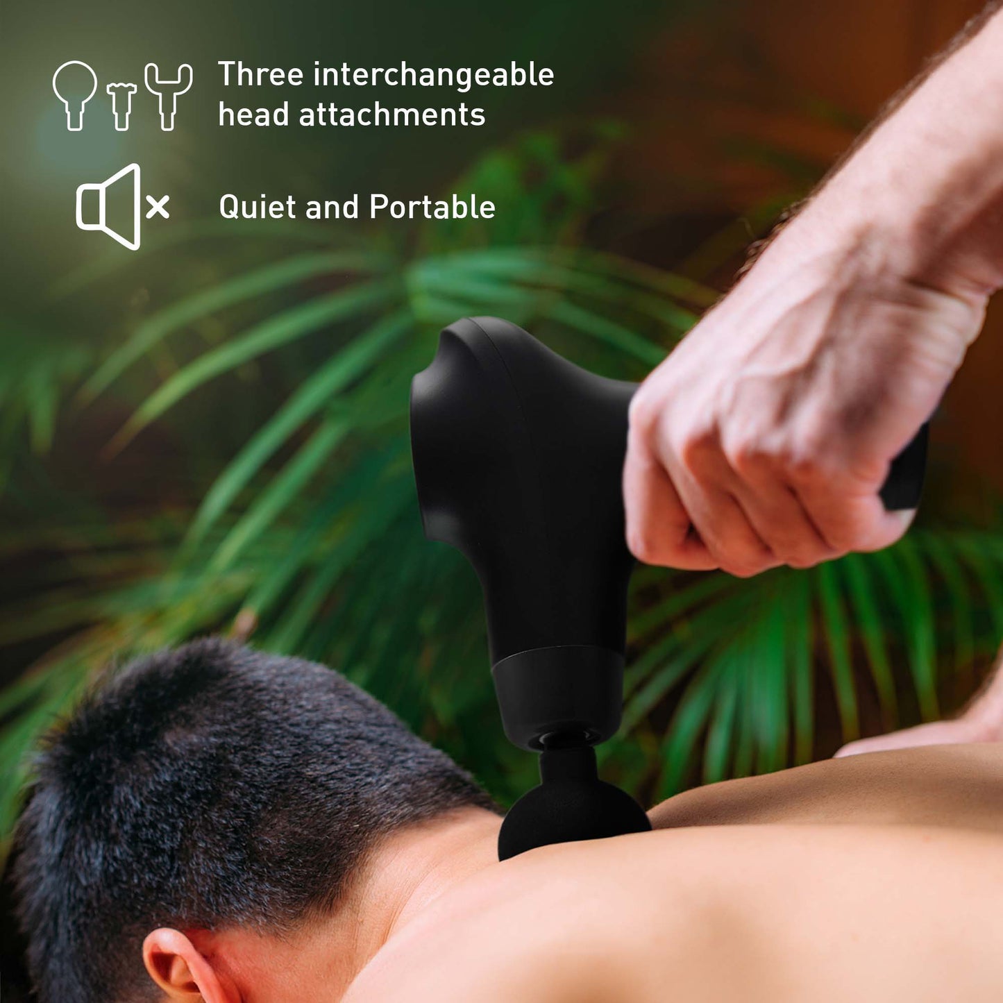 Cordless 3-Speed Massage Gun 