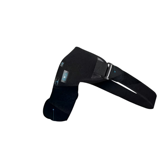 USB Heating Shoulder Support Belt Black-0
