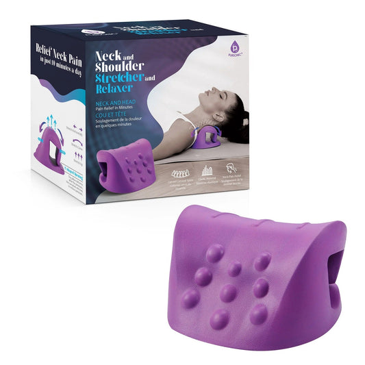 Neck and Shoulder Stretcher – Pain Relief Pillow