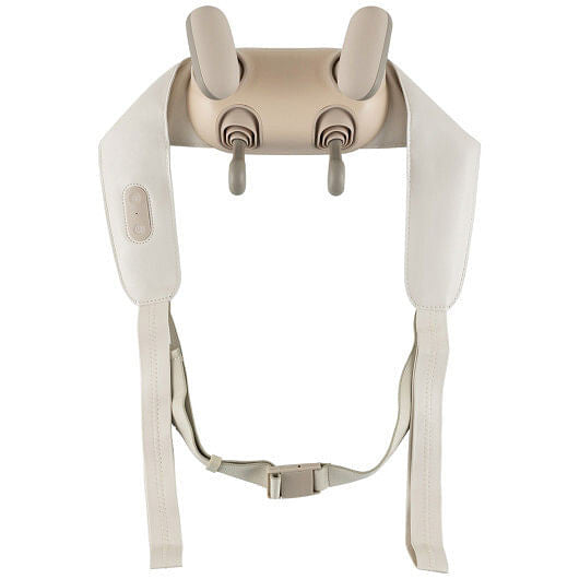 Neck Shoulder Massager with 2 Heat Levels for Pain Relief-Beige