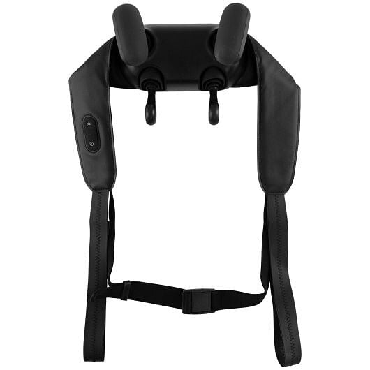 Neck Shoulder Massager with 2 Heat Levels for Pain Relief-black