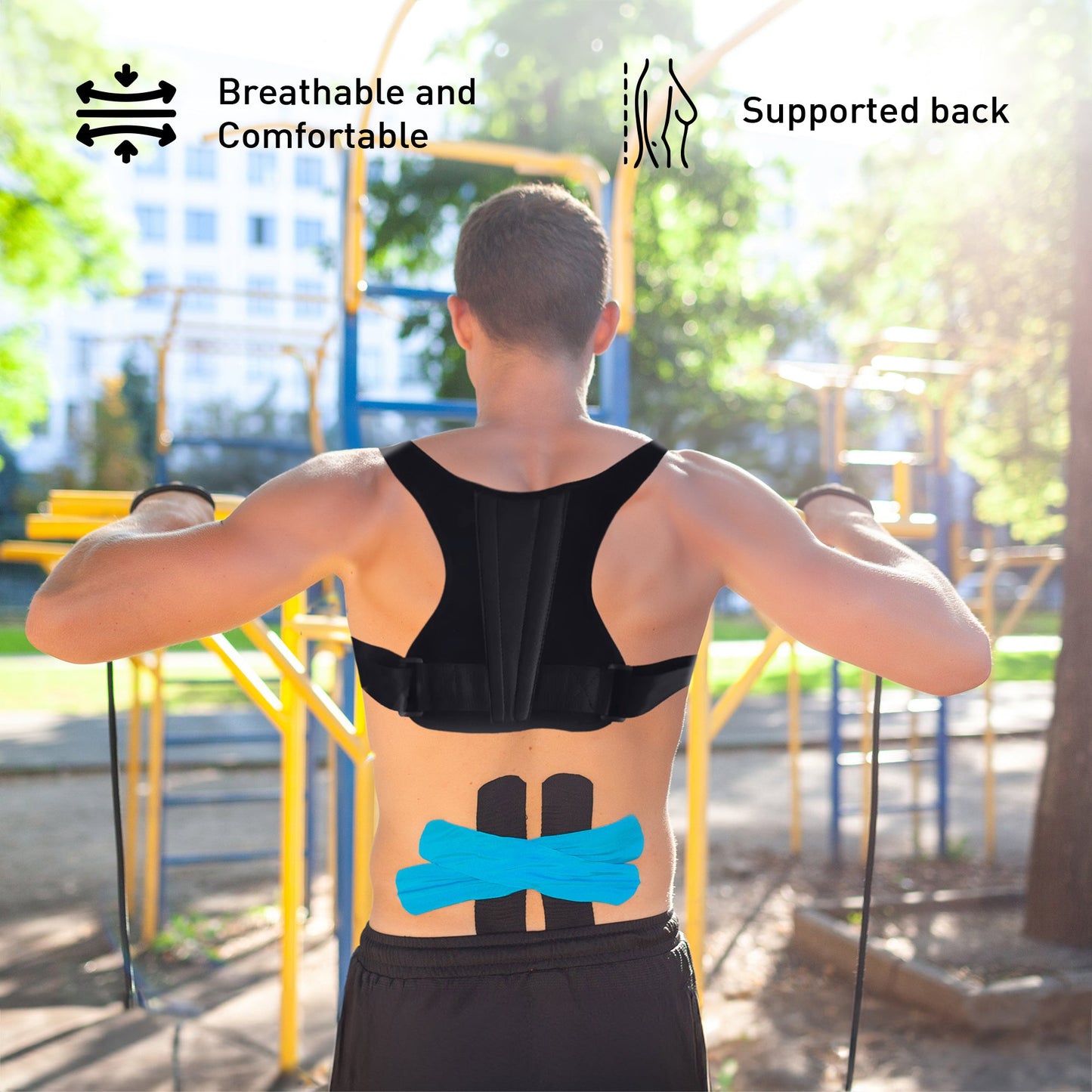 Adjustable Brace Posture Corrector for Back and Shoulder Support