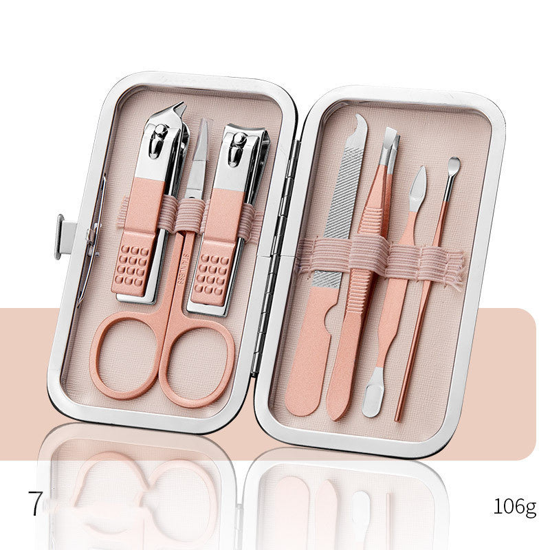 Professional Nail Clippers Set with Stainless Steel Grooming Tools
