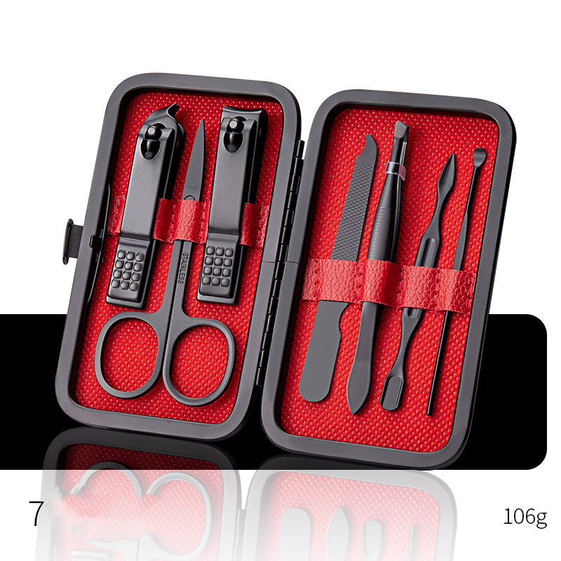 Professional Nail Clippers Set with Stainless Steel Grooming Tools
