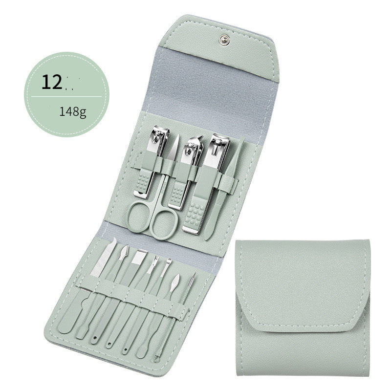 Professional Nail Clippers Set with Stainless Steel Grooming Tools