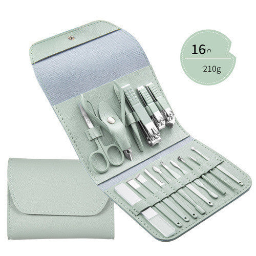 Professional Nail Clippers Set with Stainless Steel Grooming Tools