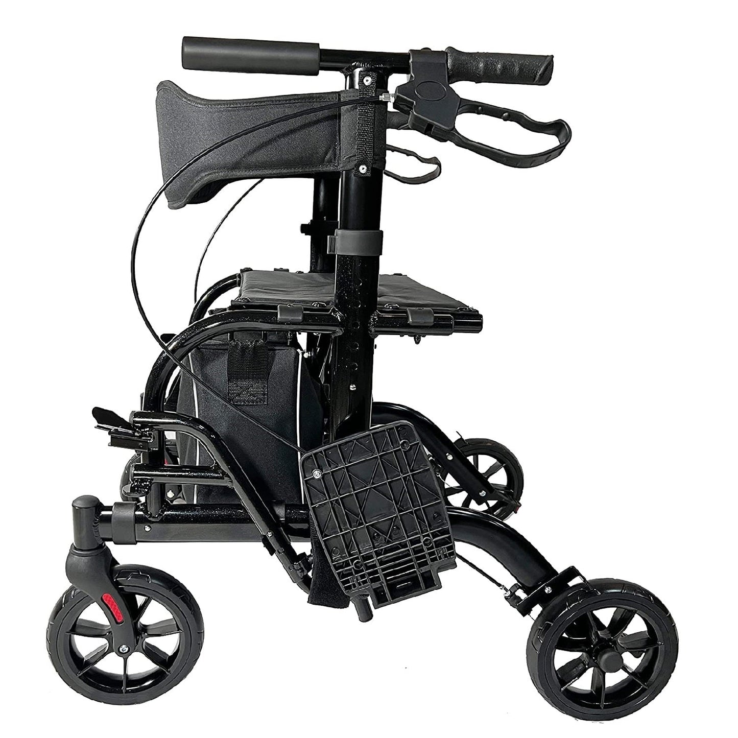 Rollator Walker and Transport Wheelchair