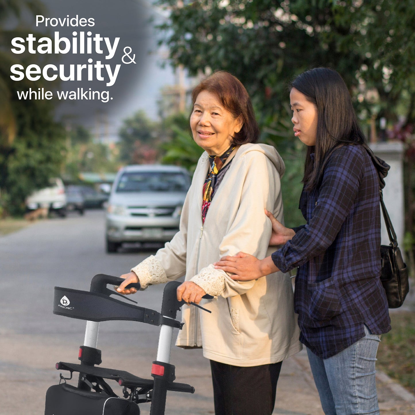 Alloy Aluminum Rollator Walker