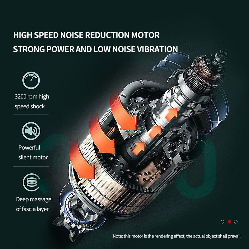 Relieve sore muscles fast with this mini massage gun. Quiet, powerful, and portable for deep tissue recovery and daily relaxation anywhere.