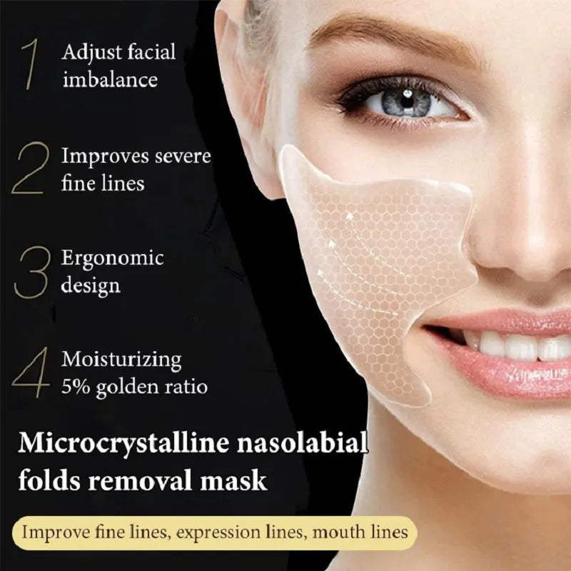 Wrinkle Remover Patches: Nasolabial Folds Anti-Aging Stickers-4