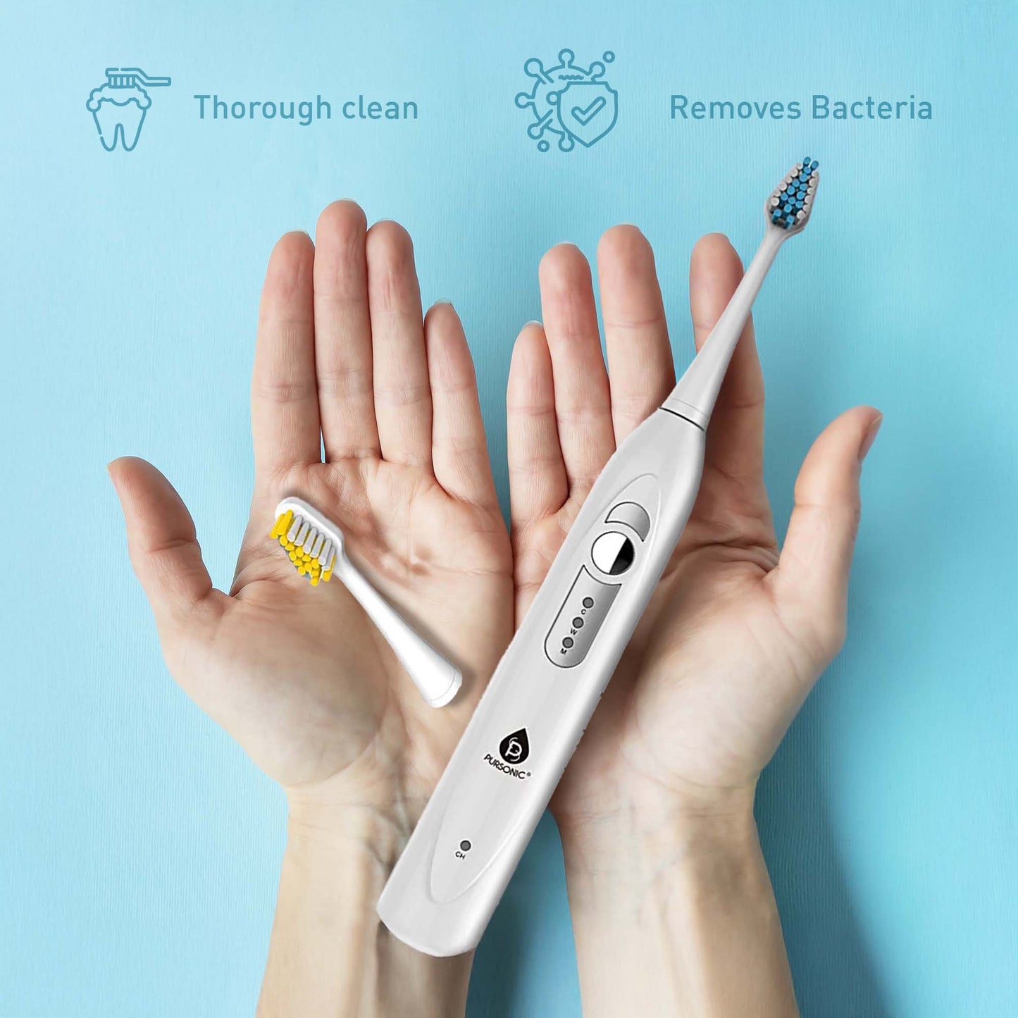 Sonic Bliss Rechargeable Toothbrush and Water Flosser Set