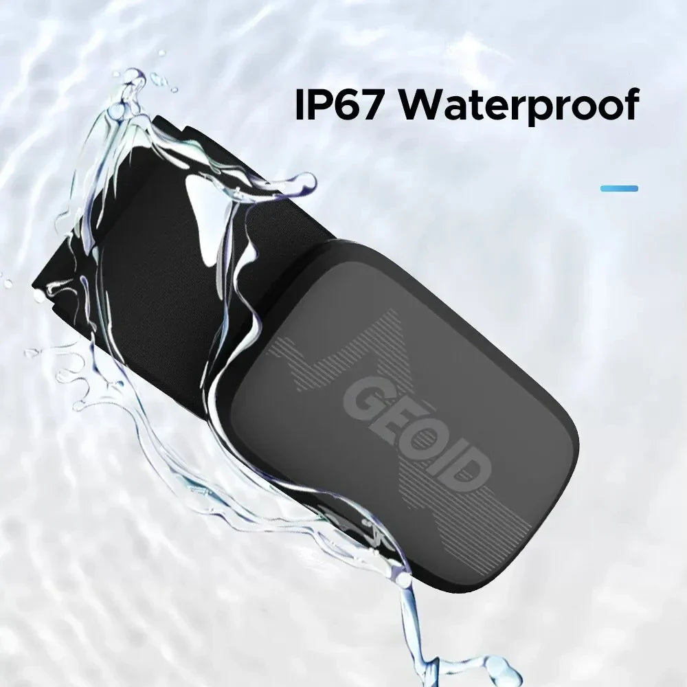 Heart Rate Monitor Chest Strap Bluetooth 4.2 And ANT+ ECG Sensor Black-4