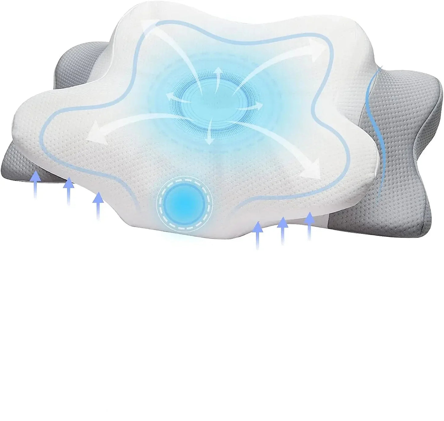 Ergonomic Cervical Memory Foam Pillow