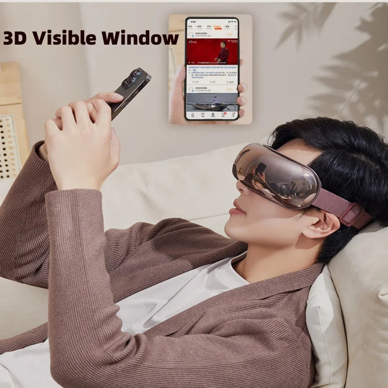 Smart Eye Massager with Heat Compress, Air Pressure and Music