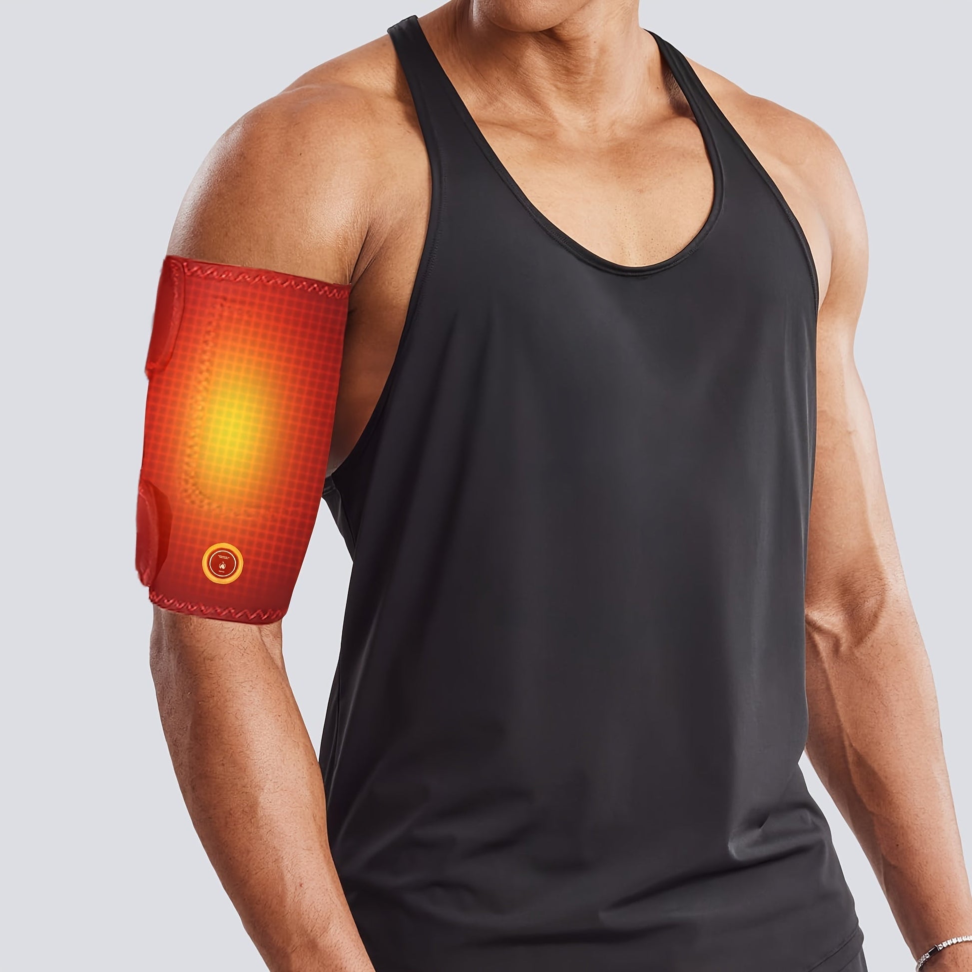 Heated Arm Massager Sleeve with USB Compression Therapy-4