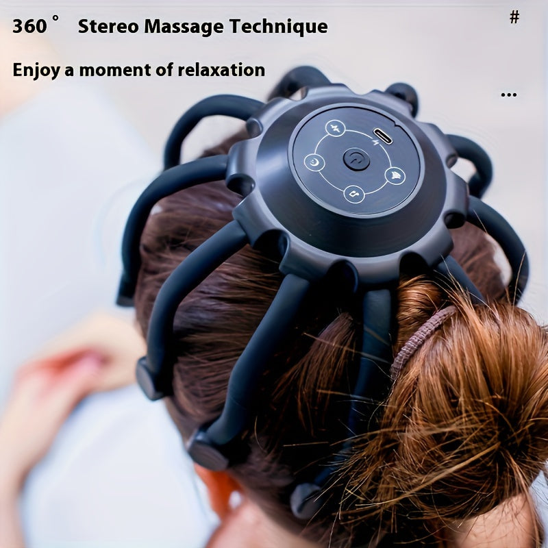 Head and Scalp Massager – Deep Tissue Multi-Claw Kneading