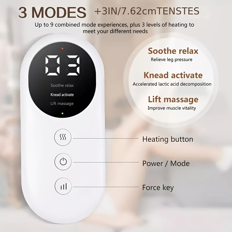 Heated Air Compression Calf Massager