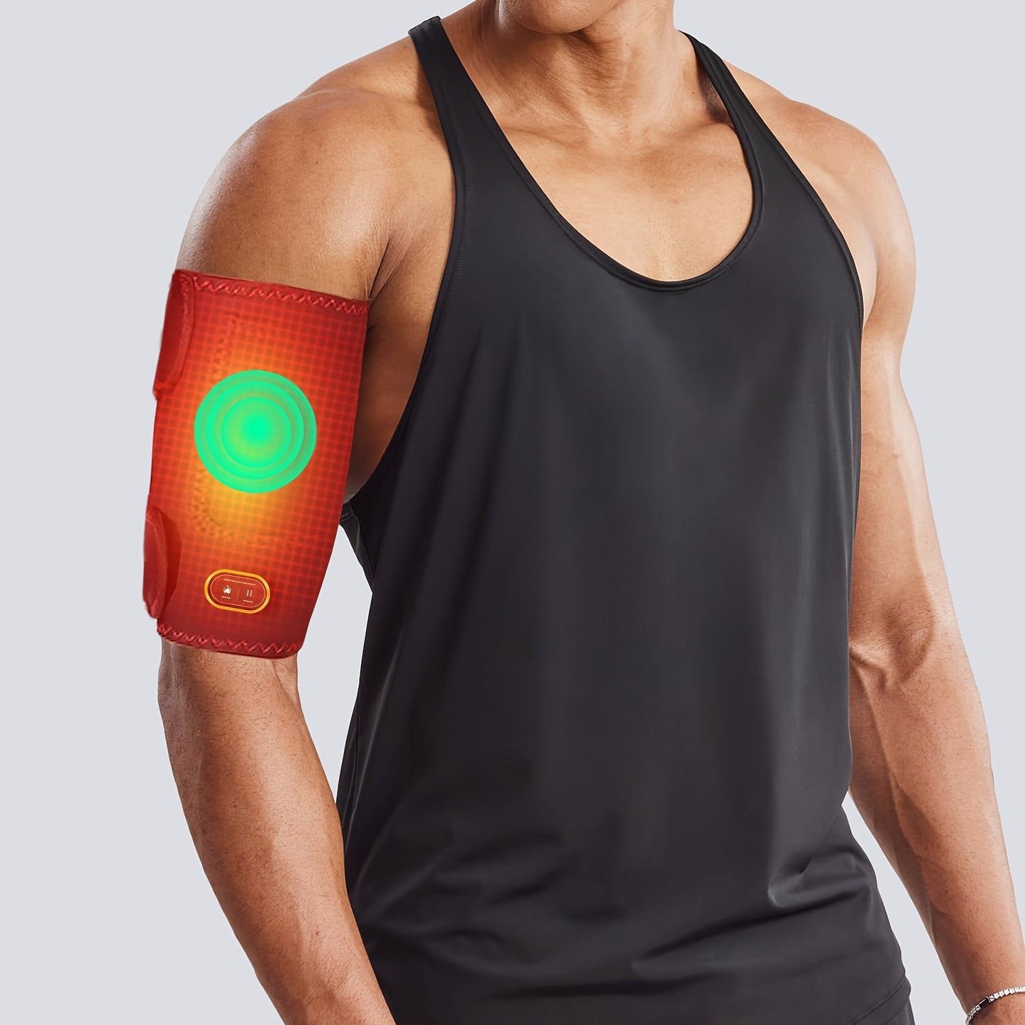 Heated Arm Massager Sleeve with USB Compression Therapy-1
