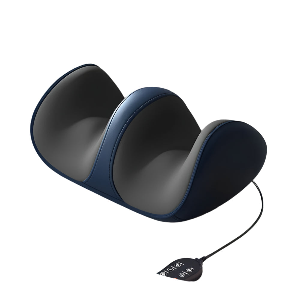 Soothe tired feet with this cordless heated foot and calf massager. Deep-kneading design, rechargeable battery, and soothing warmth for full relaxation.