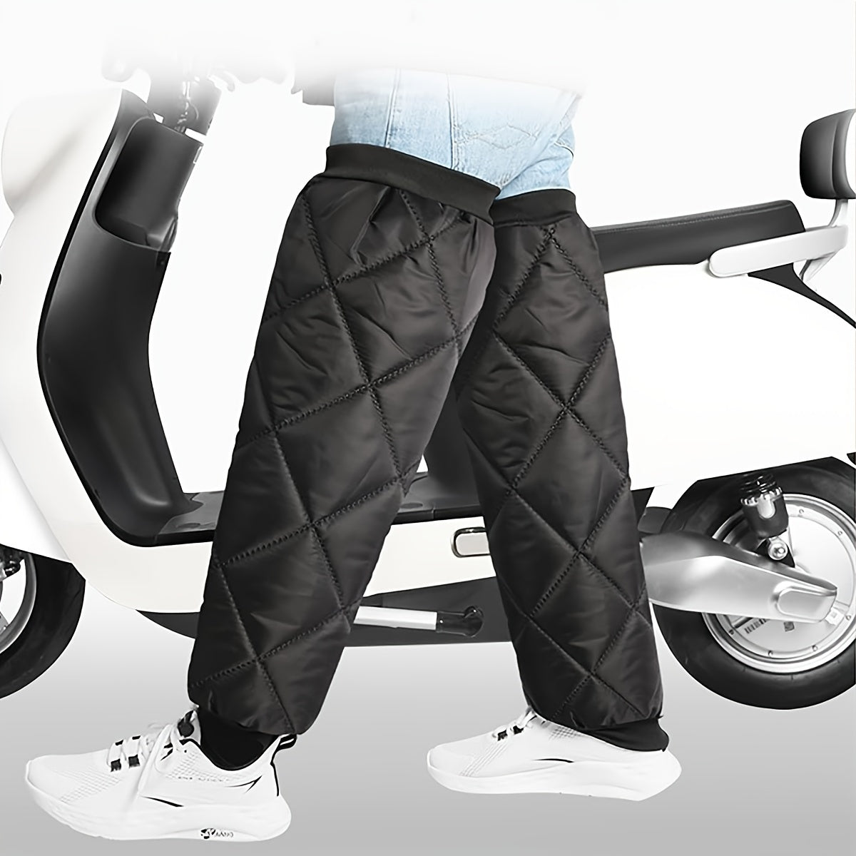 Winter Windproof Leg Shields Knee Pads Set-4