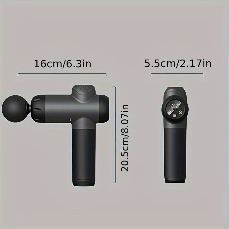 99 Level Fascia Gun Muscle Massager with 8 Heads