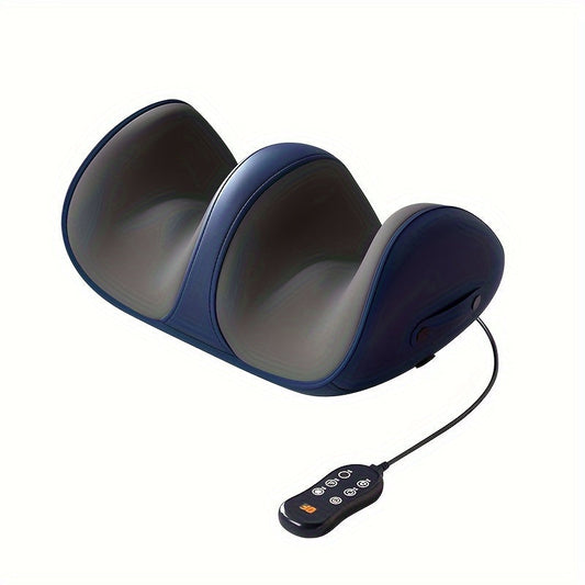Rechargeable heated leg and foot massager with deep kneading and soothing heat therapy. Relieve muscle tension and boost circulation anywhere.
