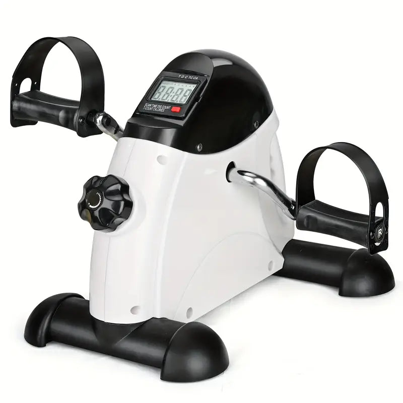 Stay active with this under-desk mini bicycle pedal exerciser. Compact, mechanical, and durable—perfect for home or office fitness anywhere.