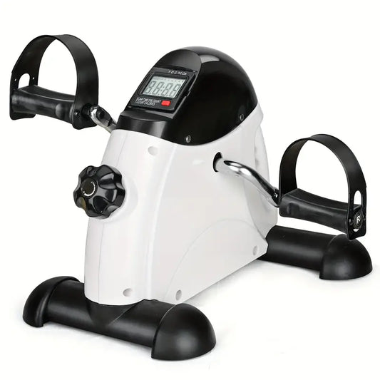 Stay active with this under-desk mini bicycle pedal exerciser. Compact, mechanical, and durable—perfect for home or office fitness anywhere.